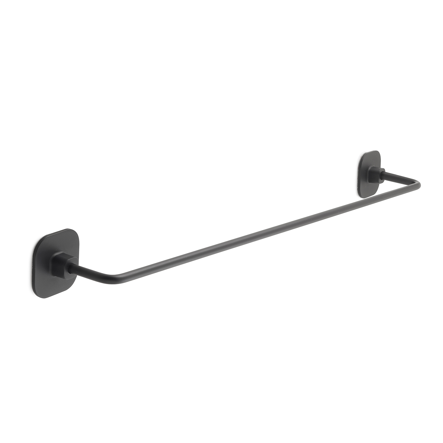 gedy-teide-porte-serviette-60-cm-noir-mat-mural image 1
