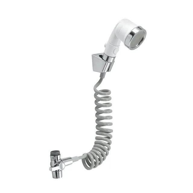 gedy-kit-de-douche-douchette-3-jets-blanc image 1