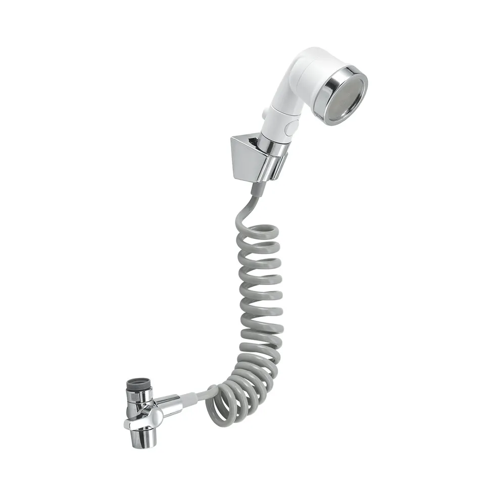gedy-kit-de-douche-douchette-3-jets-blanc image 1