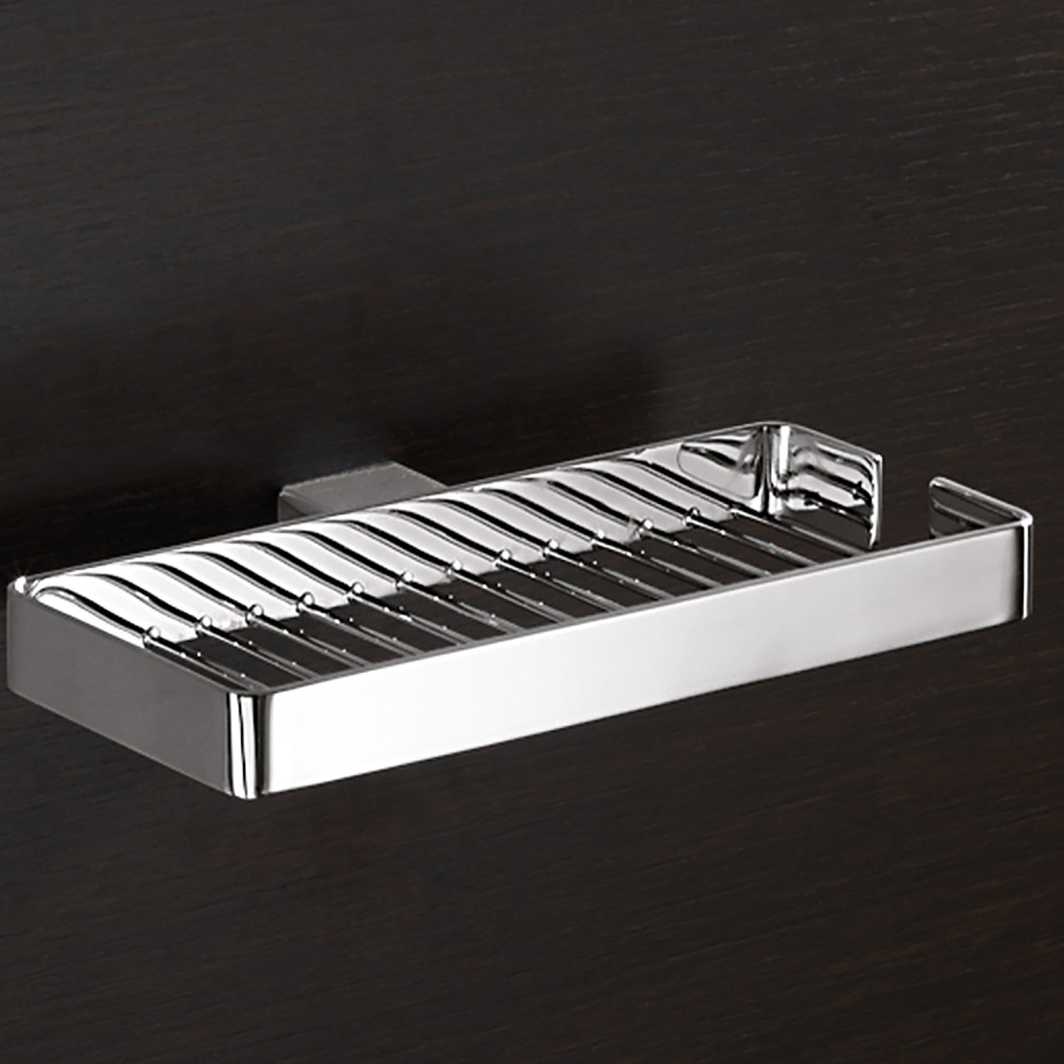 gedy-lounge-porte-objets-double-fil-tag-re-douche-chrome image 3