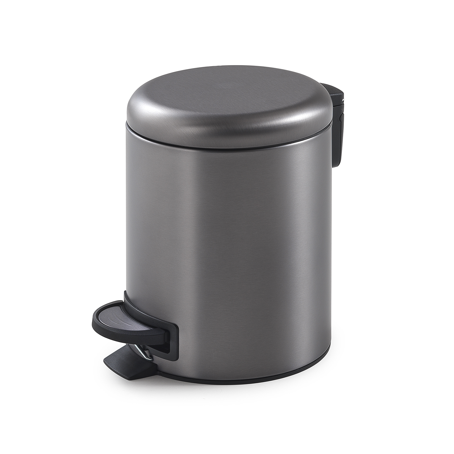 gedy-potty-poubelle-3-l-gun-metal image 1