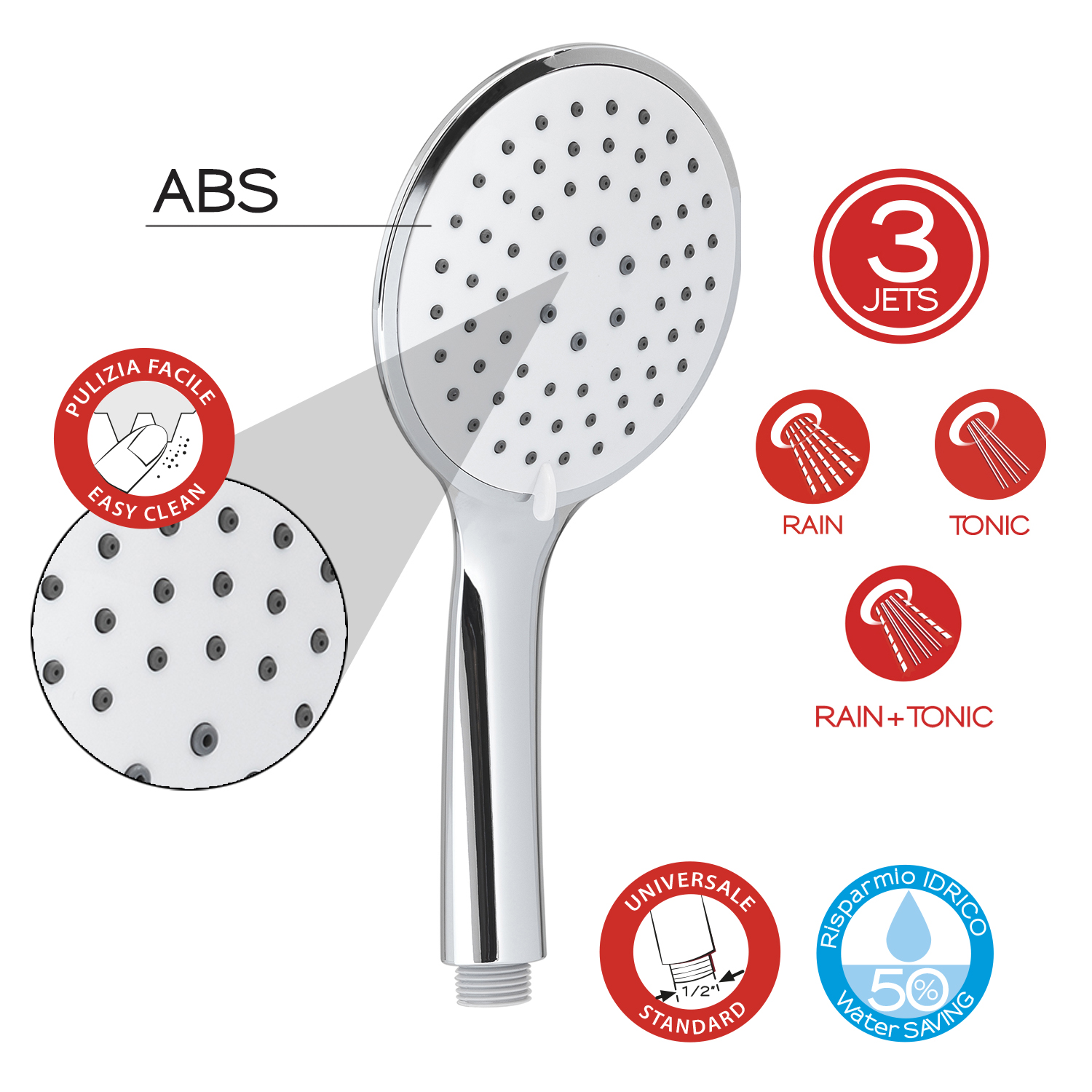 gedy-tech-01-douchette-3-jets-blanc-chrome image 3