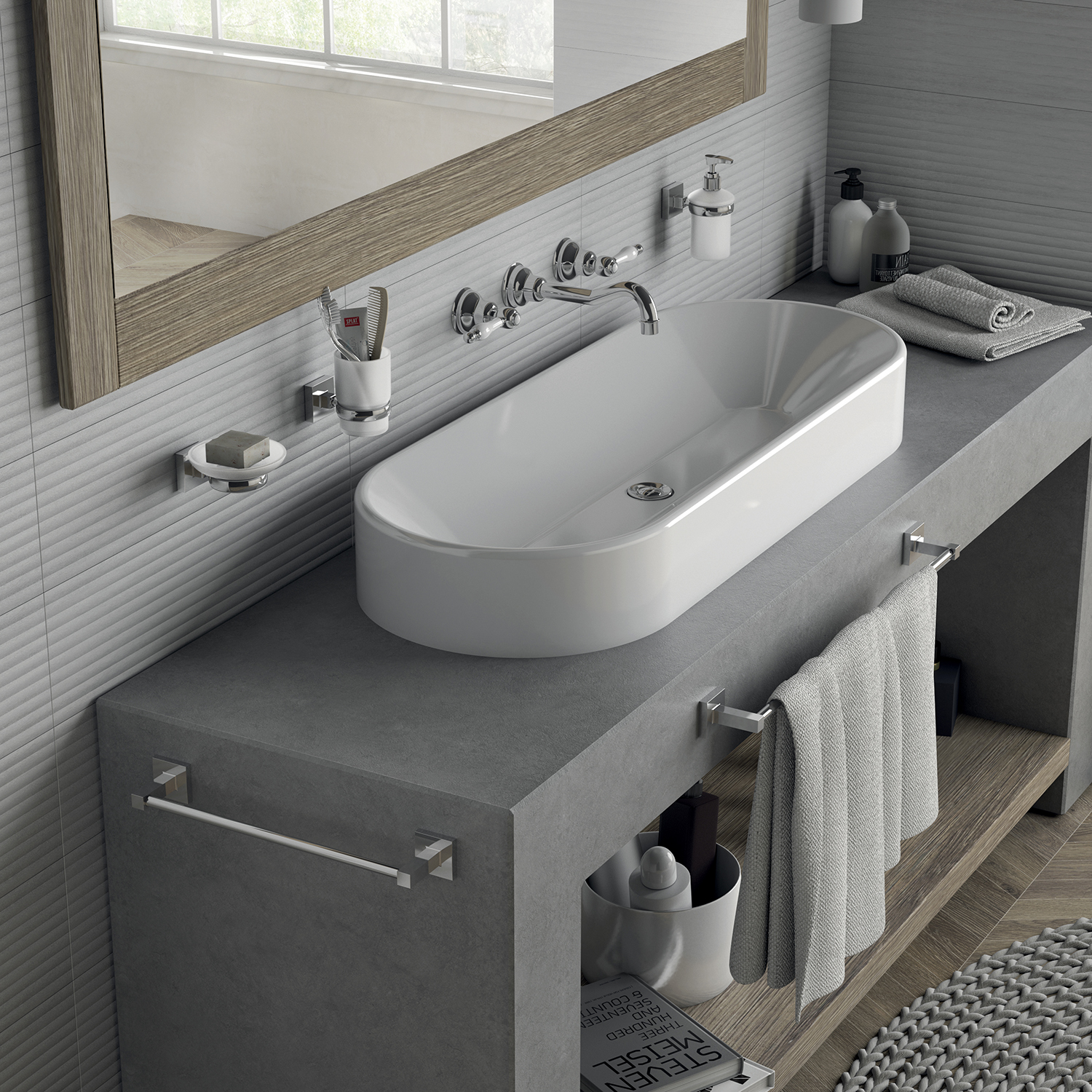 gedy-olimpo-porte-savon-mural-chrome image 3