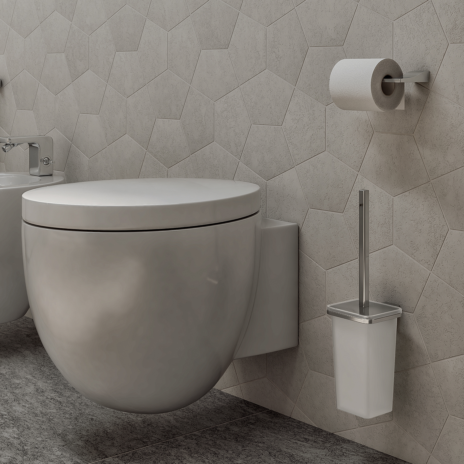 gedy-glamour-porte-rouleau-papier-toilette-chrome image 3