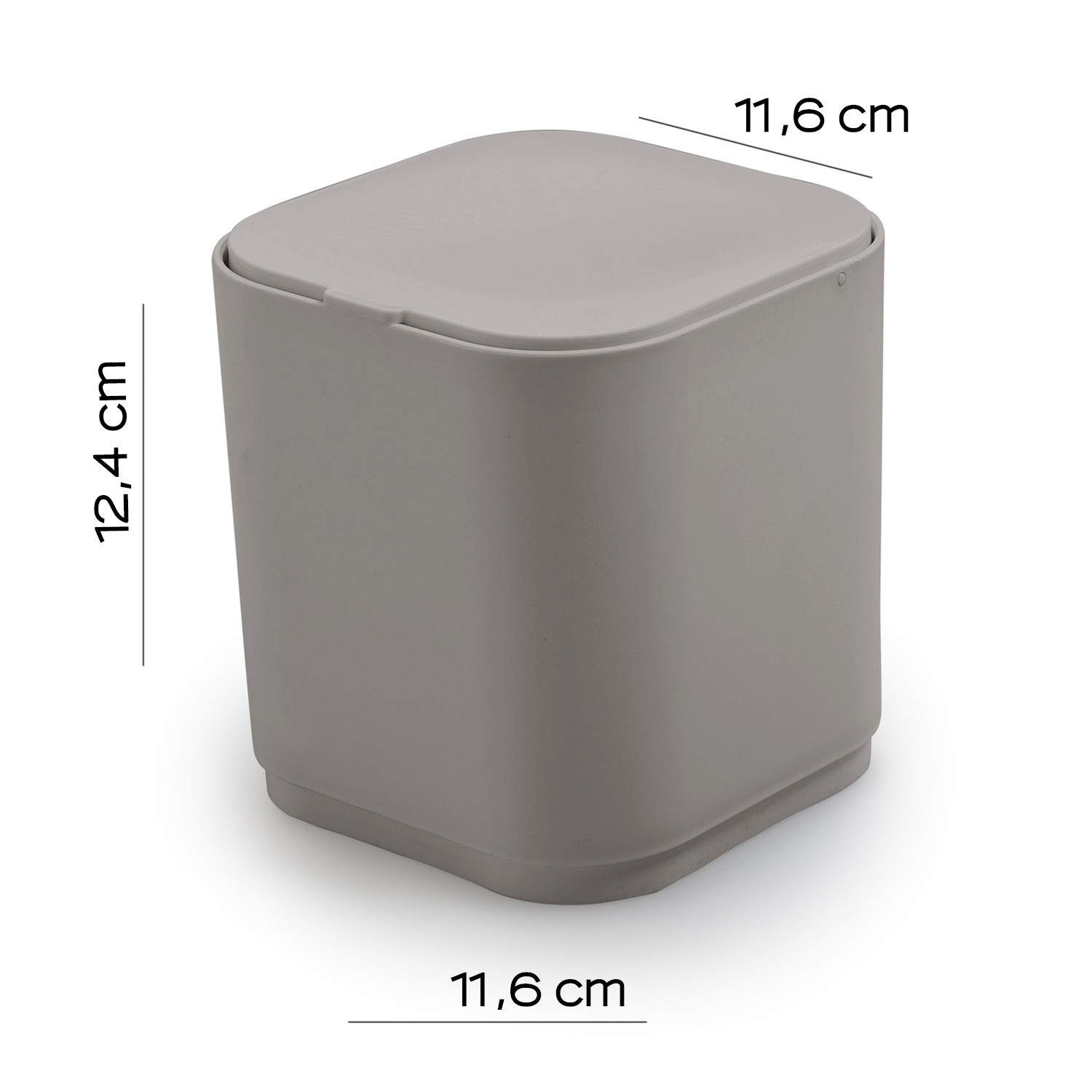 gedy-seventy-poubelle-de-table-1-2-l-beige image 2