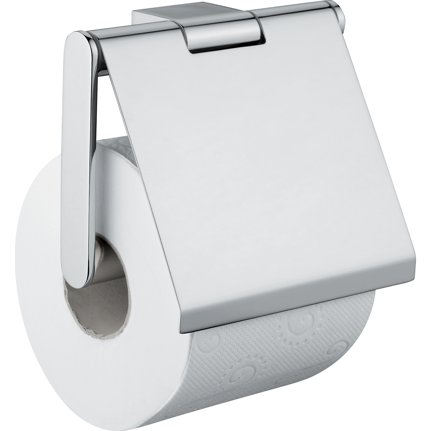 gedy-canarie-porte-rouleau-wc-chrome-avec-couvercle image 1