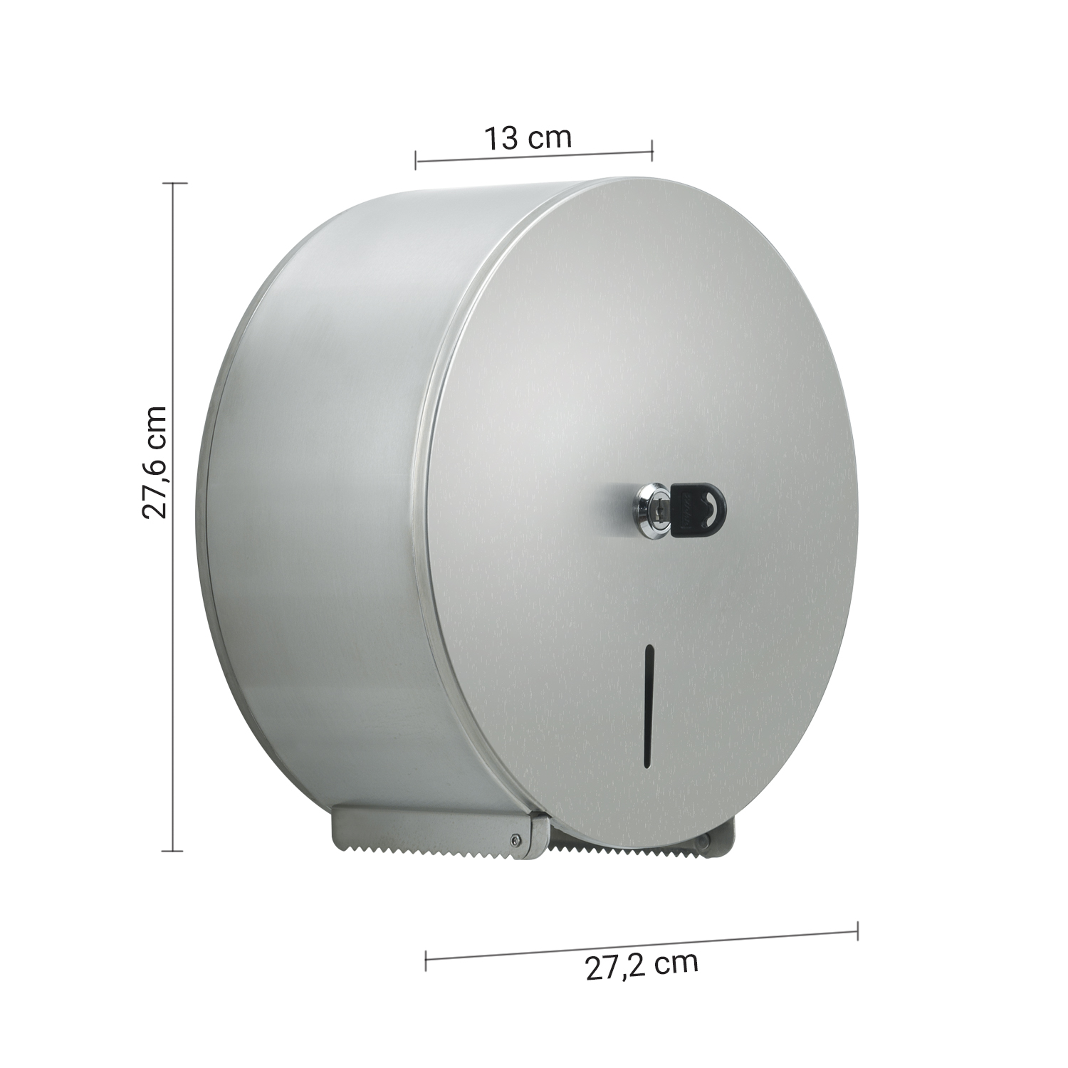 gedy-elite-distributeur-papier-rouleaux-m-tal-bross image 2