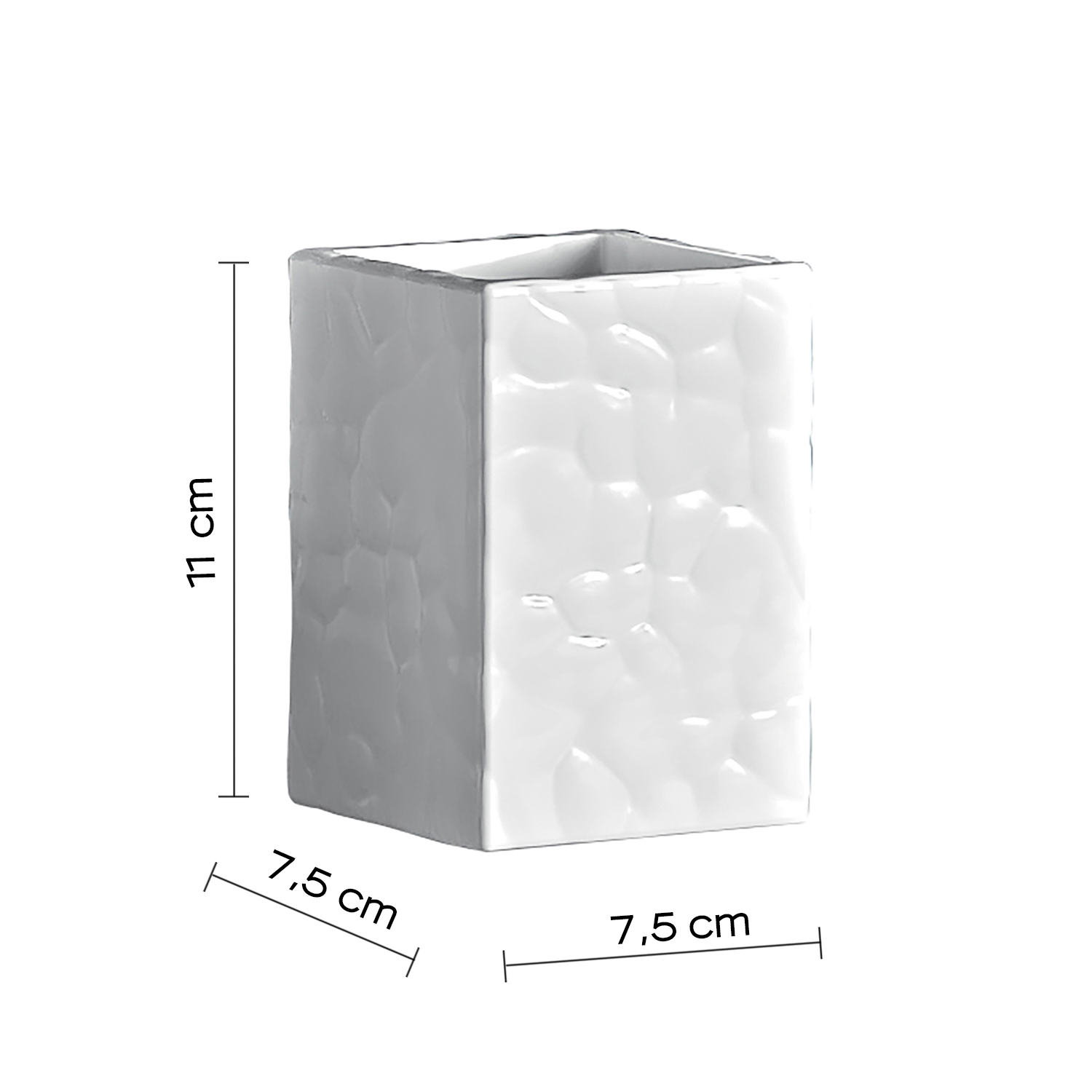 gedy-new-martina-porte-brosse-dents-blanc image 2