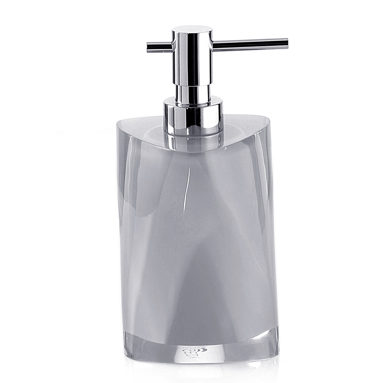 gedy-twist-distributeur-de-savon-argent-poser image 1