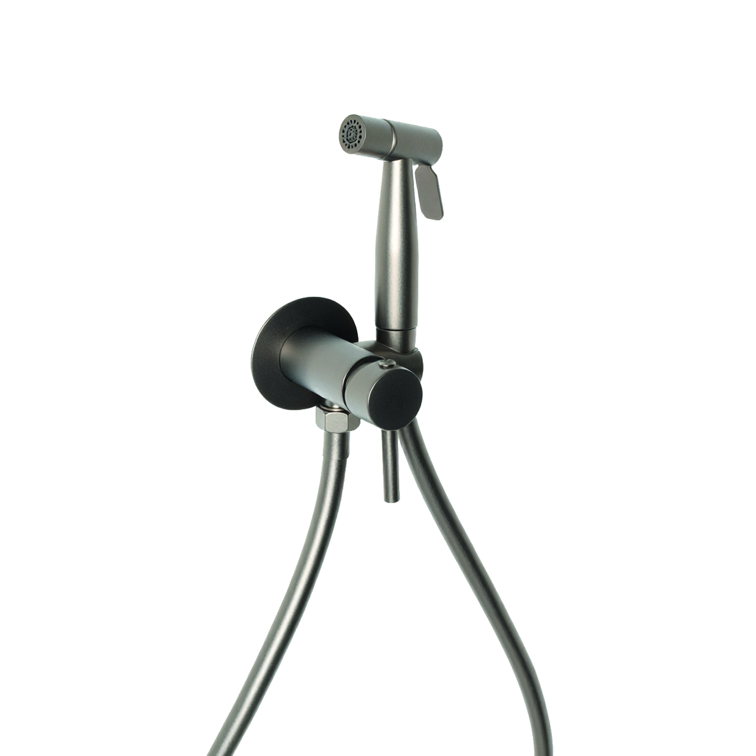 gedy-garda-mitigeur-douche-avec-douchette-gun-metal image 1