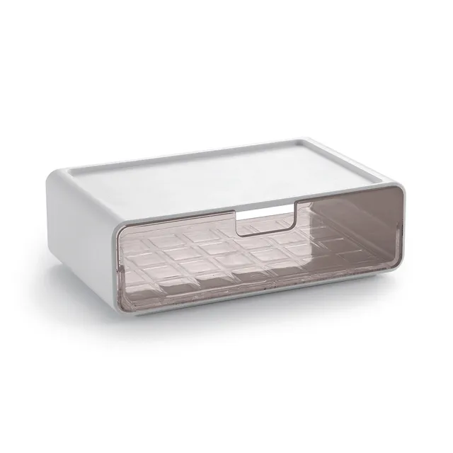 gedy-seventy-bo-te-empilable-blanc-salle-de-bain image 1