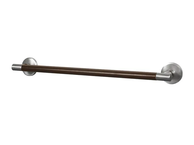 bisk-madagaskar-barre-porte-serviettes-46-cm-inox image 1