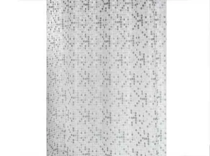 bisk-mosaic-rideau-de-douche-peva-motif-mosa-que image 1