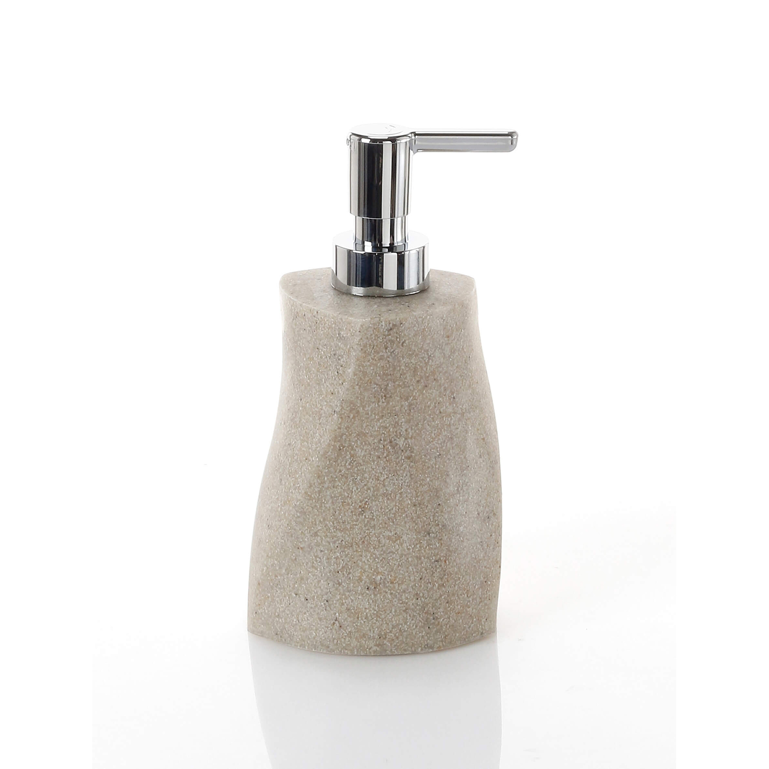 gedy-libra-distributeur-savon-beige-poser image 1