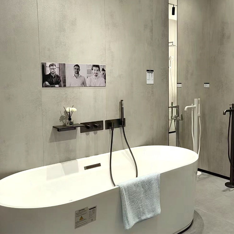 hudor-pernesse-robinet-baignoire-mural-cascade-gunmetal image 4