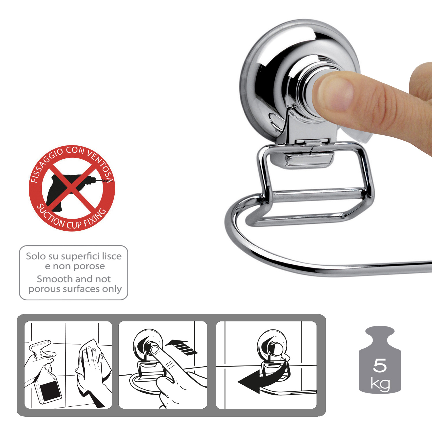 gedy-hot-porte-rouleau-papier-wc-chrome image 6
