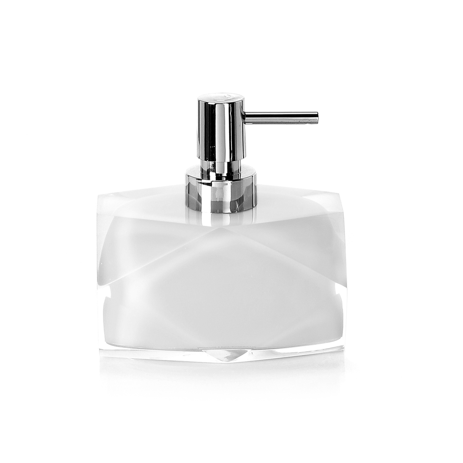gedy-chanelle-distributeur-de-savon-blanc-poser image 4
