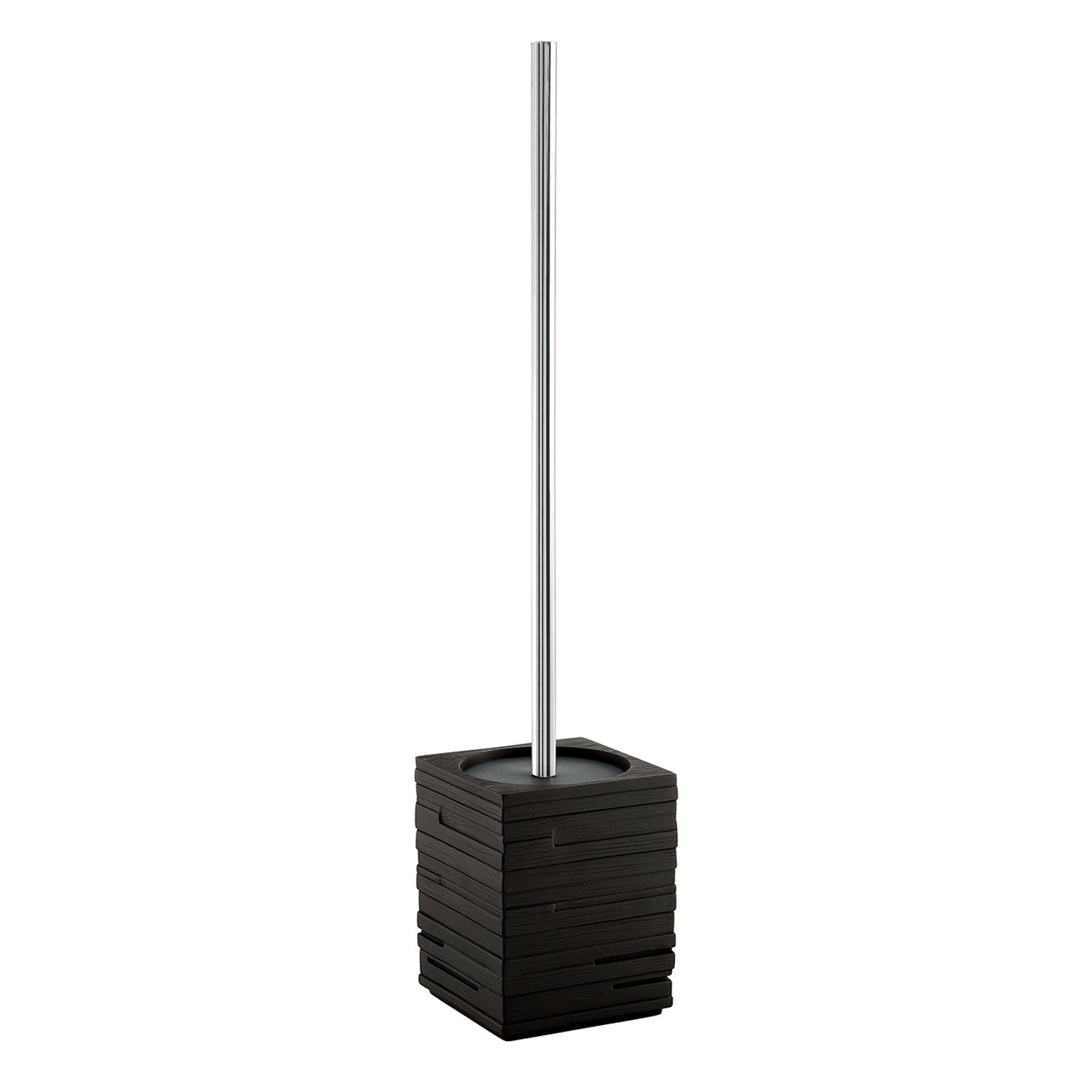 gedy-quadrotto-porte-brosse-wc-noir-poser image 1