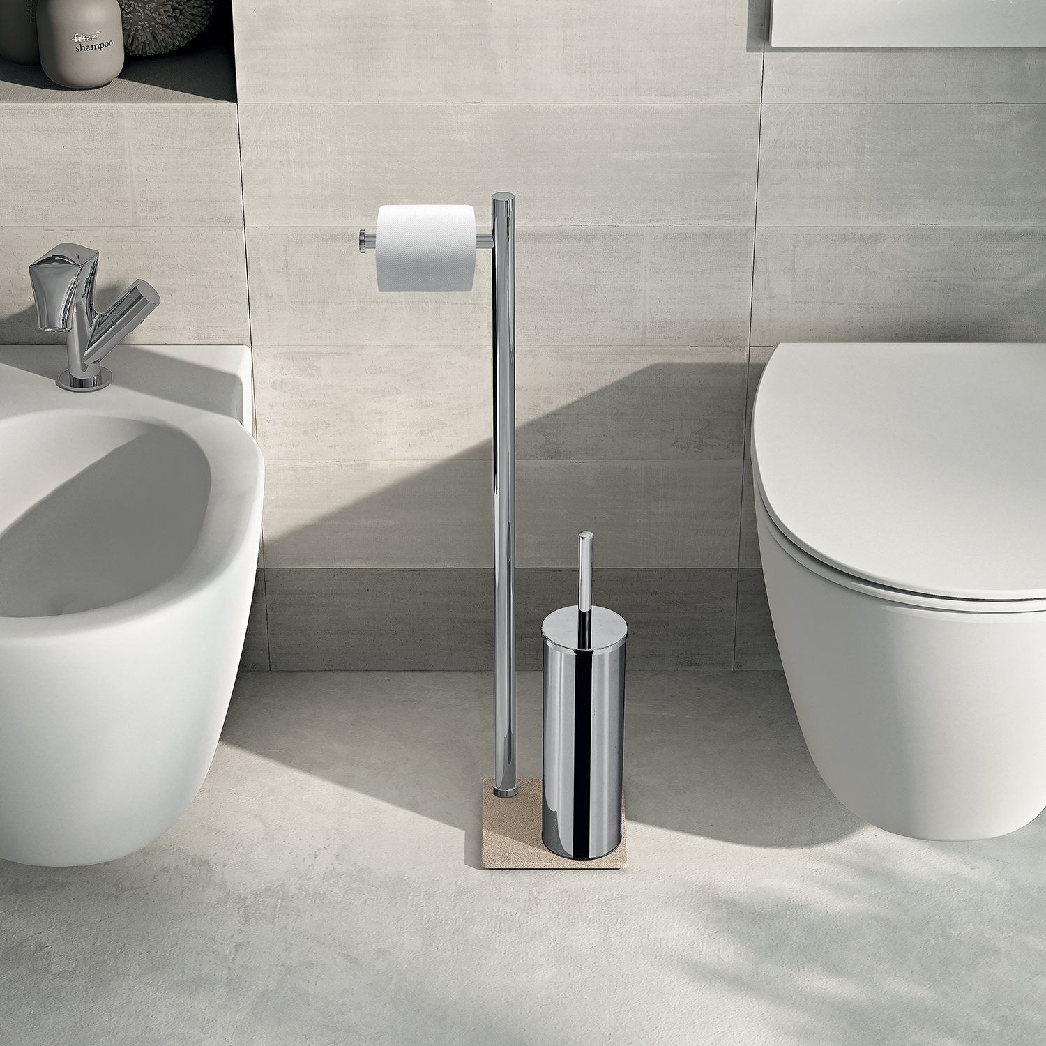 gedy-trilly-ensemble-wc-beige-porte-papier-brosse image 3