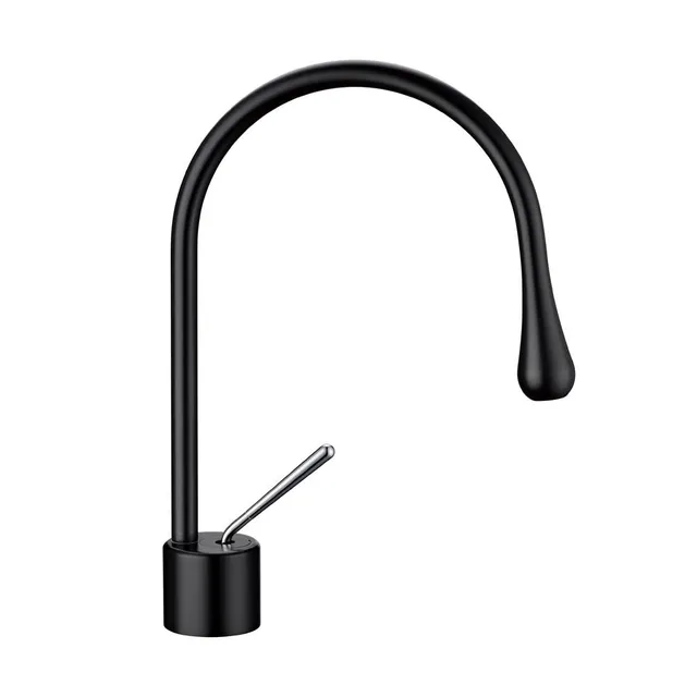 hudor-c-phase-201-robinet-lavabo-noir-mat-laiton image 1