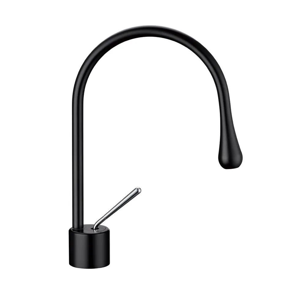 hudor-c-phase-201-robinet-lavabo-noir-mat-laiton image 1