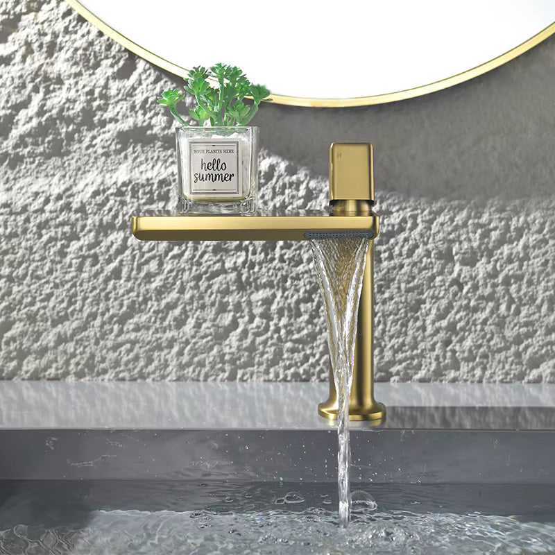 hudor-scamandre-robinet-lavabo-dor-bross-cascade-laiton image 2