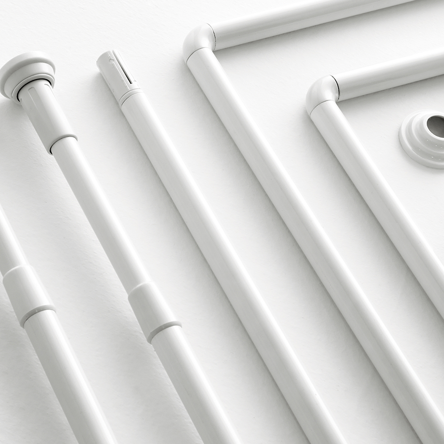 gedy-universel-barre-angulaire-douche-blanc image 1