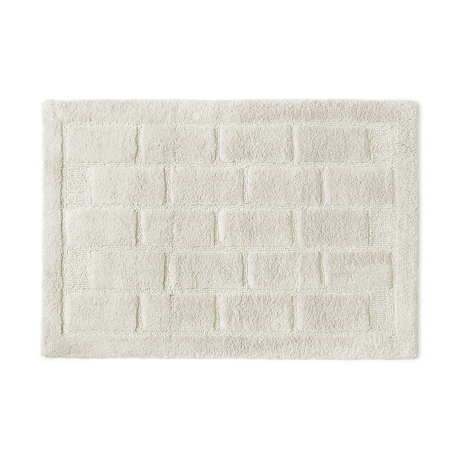 gedy-tile-tapis-de-bain-90x60-cm-blanc image 1