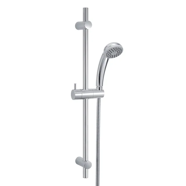 gedy-ensemble-de-douche-barre-r-glable-douchette-1-jet-poli image 1
