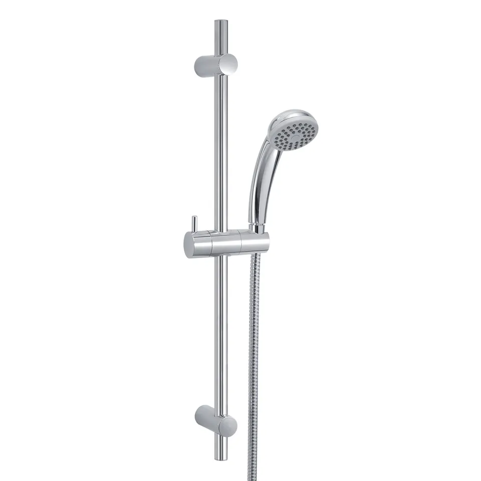 gedy-ensemble-de-douche-barre-r-glable-douchette-1-jet-poli image 1