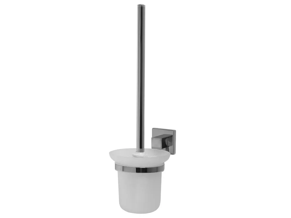 bisk-arktic-porte-balayette-wc-avec-support-salle-de-bain image 1