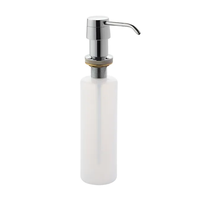 gedy-distributeur-de-savon-encastrer-lavabo-chrome image 1