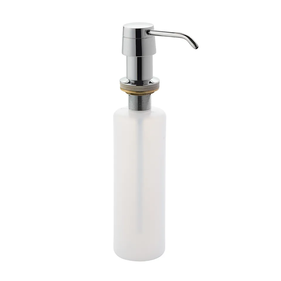 gedy-distributeur-de-savon-encastrer-lavabo-chrome image 1