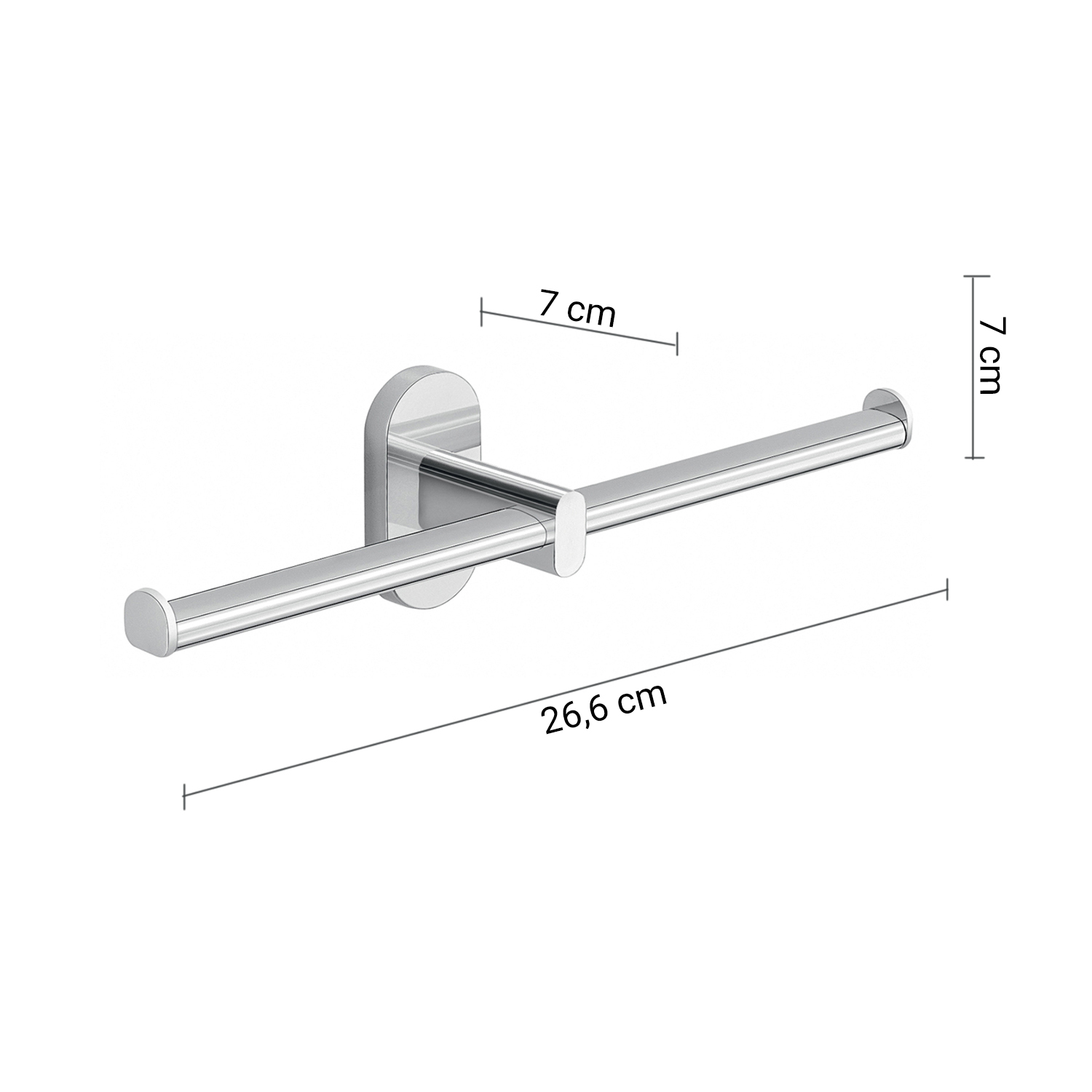gedy-febo-porte-papier-wc-double-rouleau-chrome-mural image 2