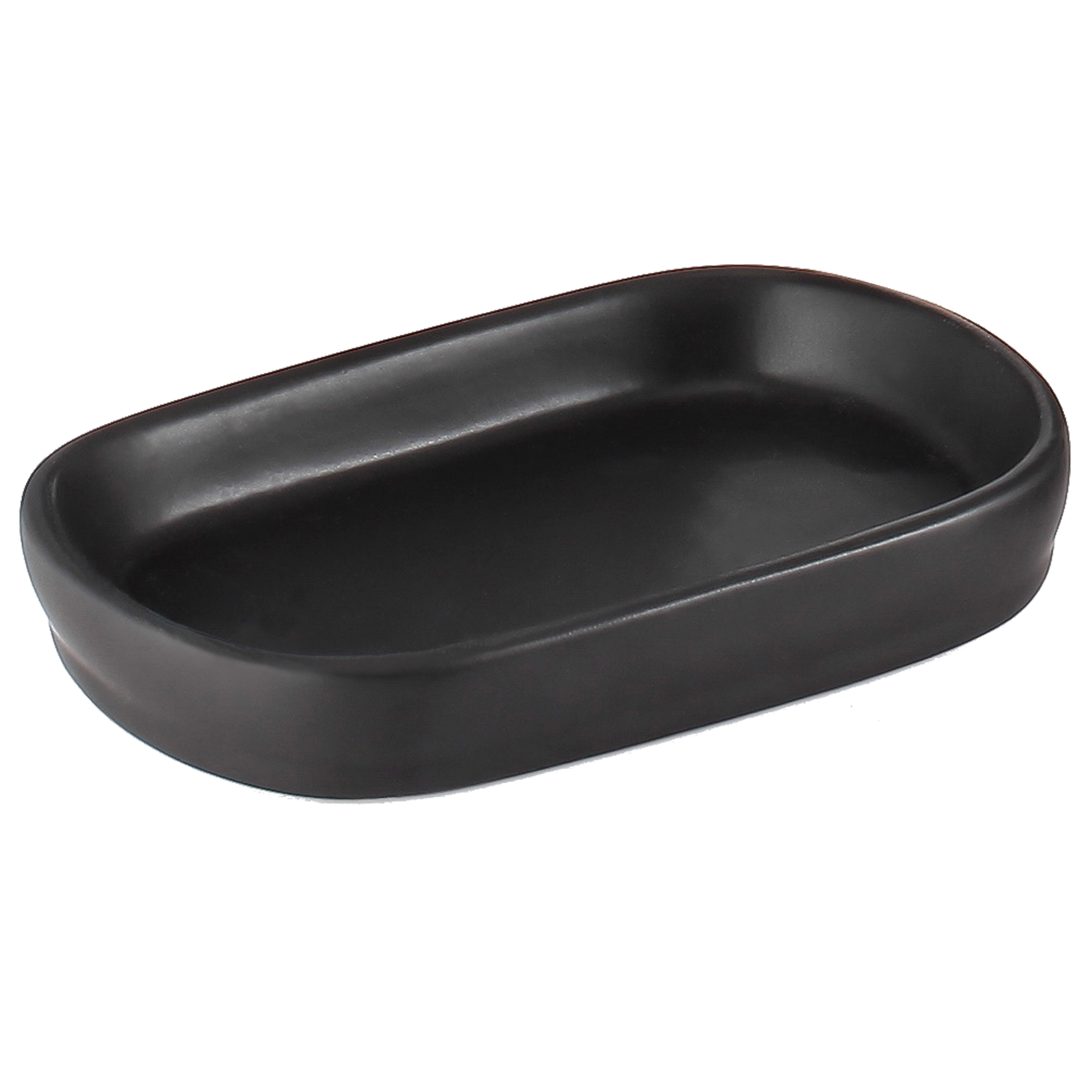 bisk-nero-porte-savon-noir-m-tal-salle-de-bain image 1
