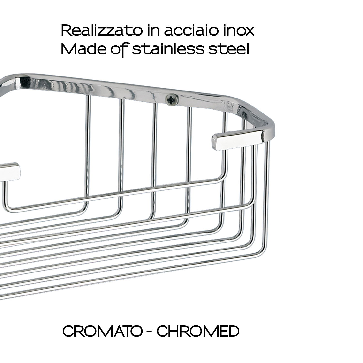 gedy-augustus-porte-objets-douche-angle-chrome-3 image 3