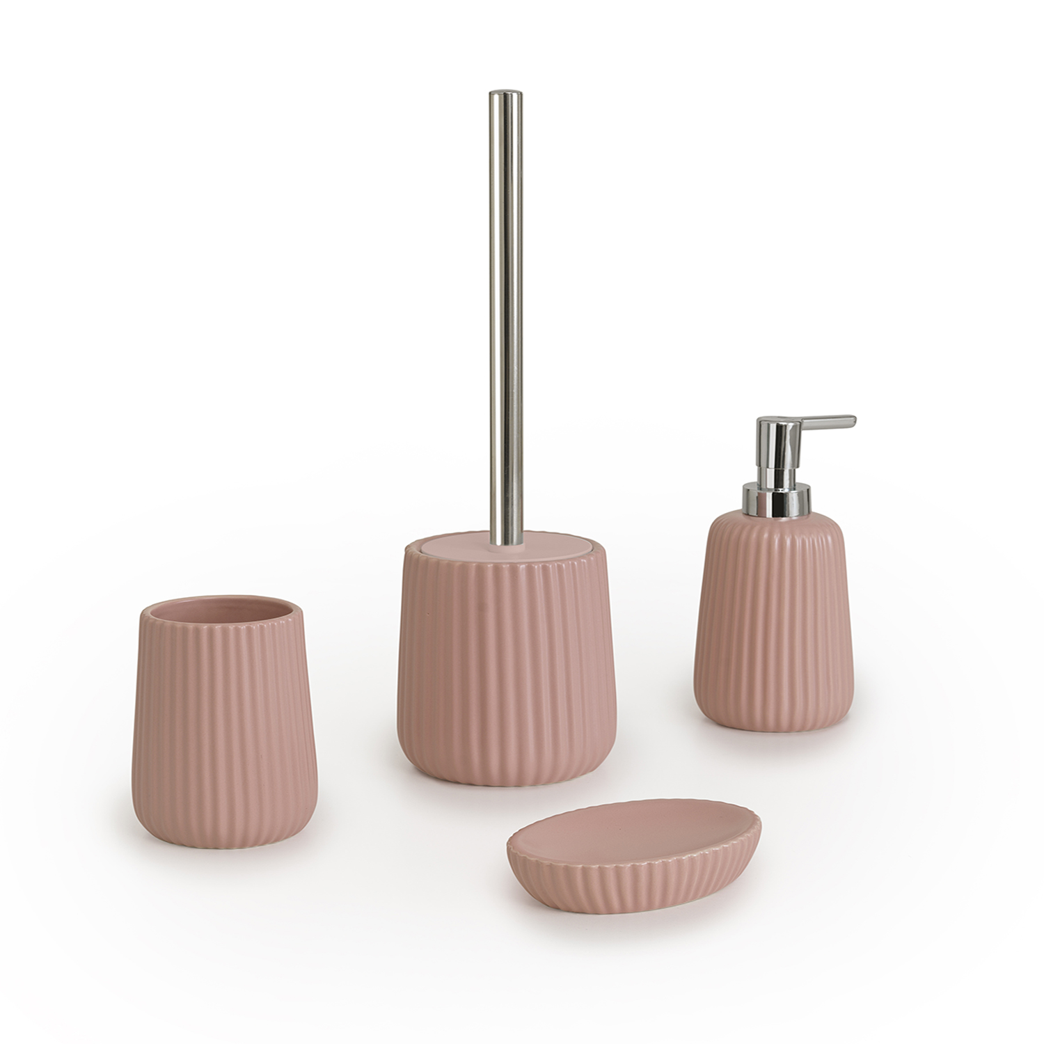 gedy-marika-porte-savon-rose-poser image 3