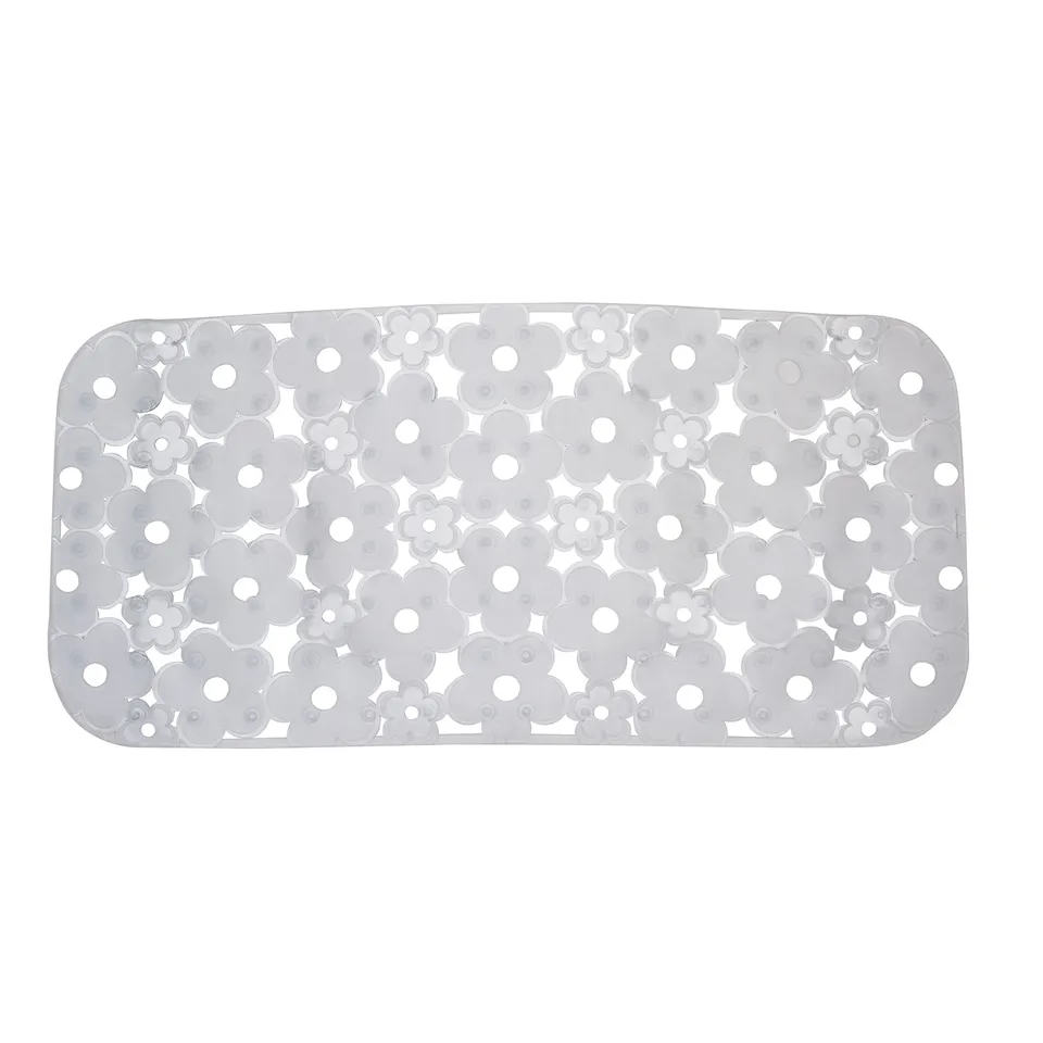 gedy-margherita-tapis-de-baignoire-73x35-cm-transparent image 1