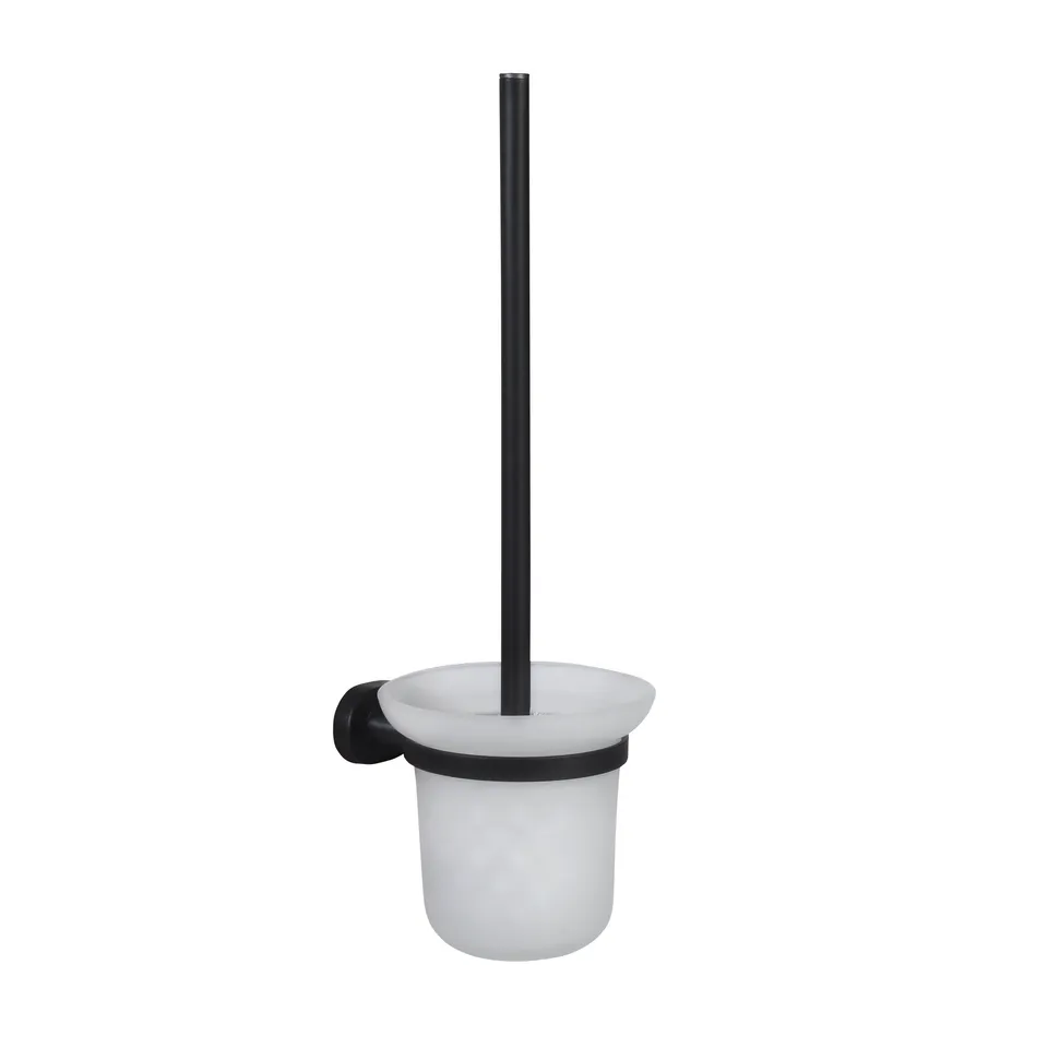 bisk-go-pot-balai-balayette-wc-noir-mat image 1
