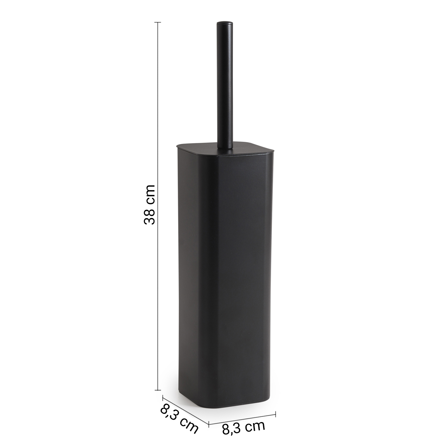 gedy-tonga-porte-brosse-wc-noir-mat-2 image 2