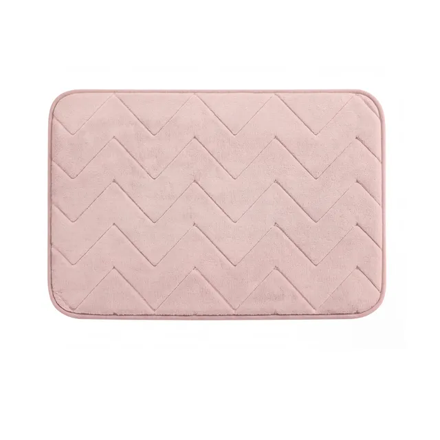gedy-mousse-tapis-de-bain-m-moire-de-forme-40x60-rose image 1