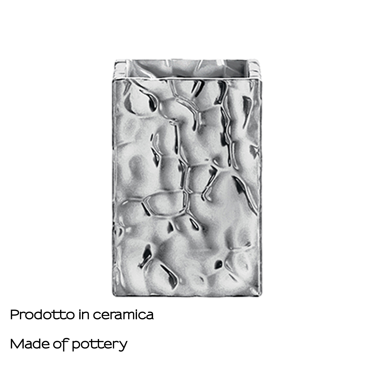 gedy-new-martina-porte-brosse-dents-argent image 3