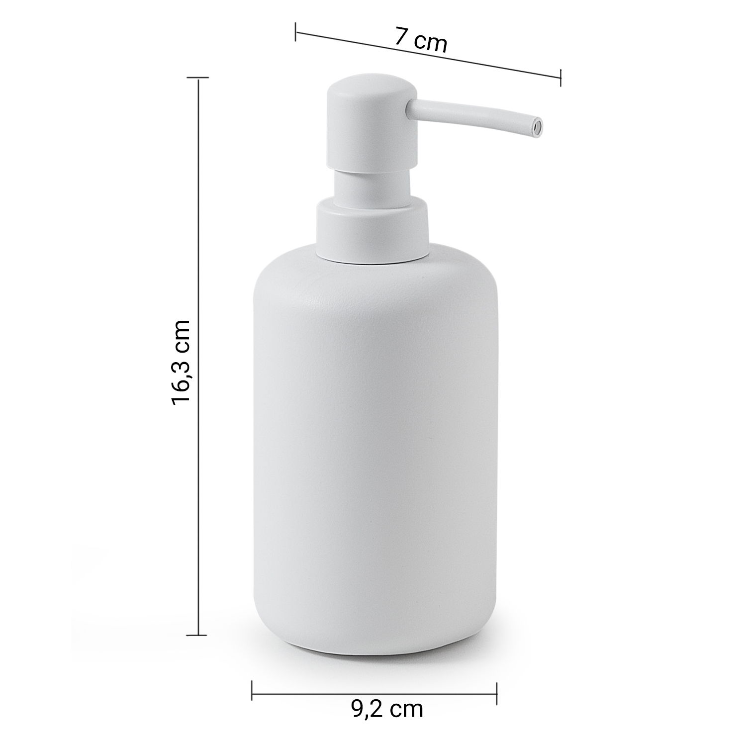 gedy-brenda-distributeur-savon-blanc-mat image 2