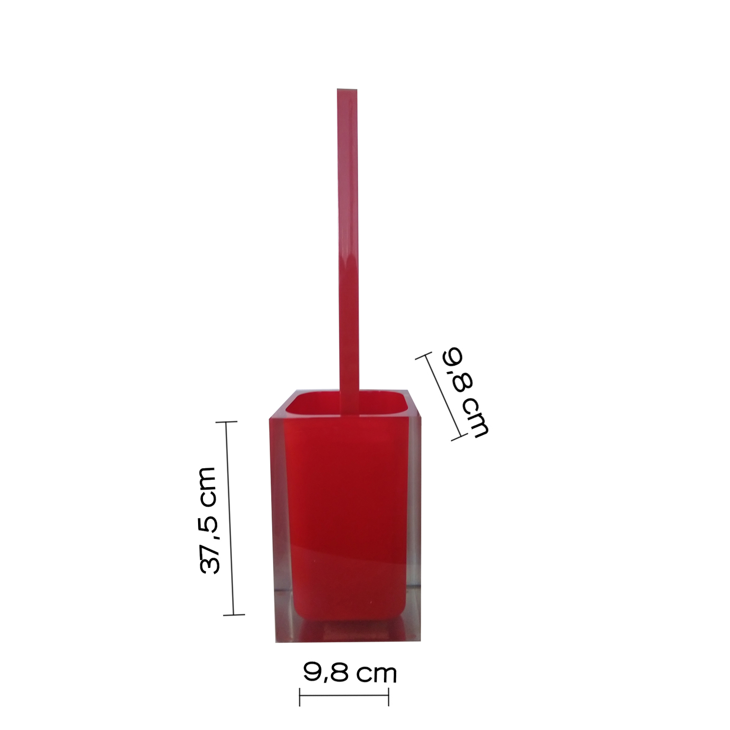 gedy-rainbow-brosse-wc-rouge-poser image 2