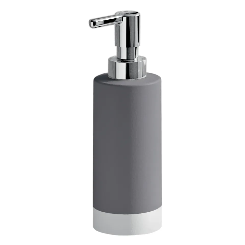 gedy-new-mizar-distributeur-de-savon-gris-poser image 1