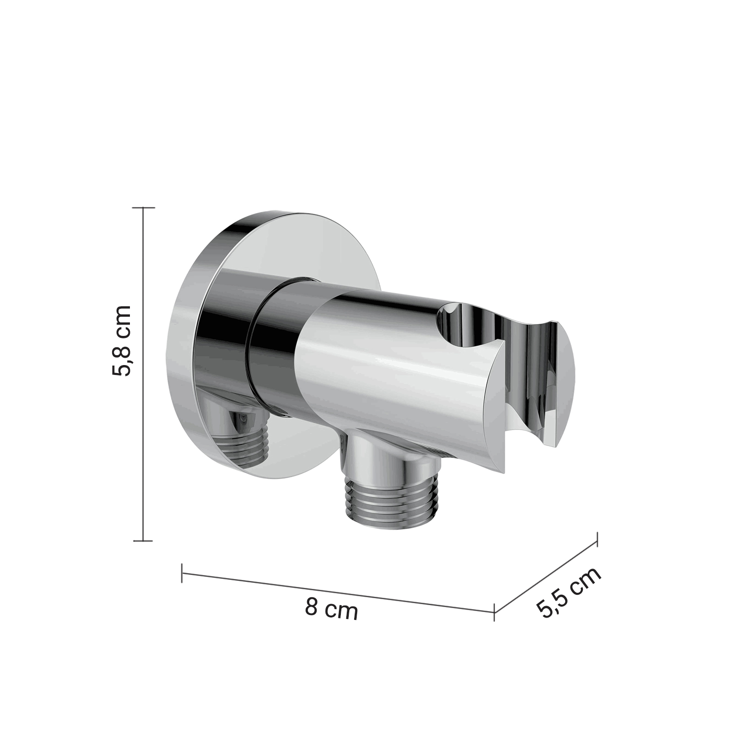 gedy-high-pro-star-06-ensemble-douche-5-pi-ces-chrome image 3