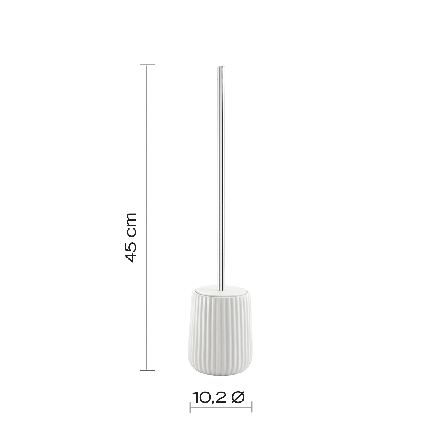 gedy-marika-porte-brosse-wc-blanc image 2