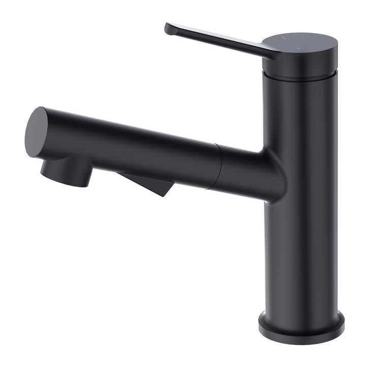 hudor-c-phise-robinet-lavabo-noir-mat-douchette-laiton image 1