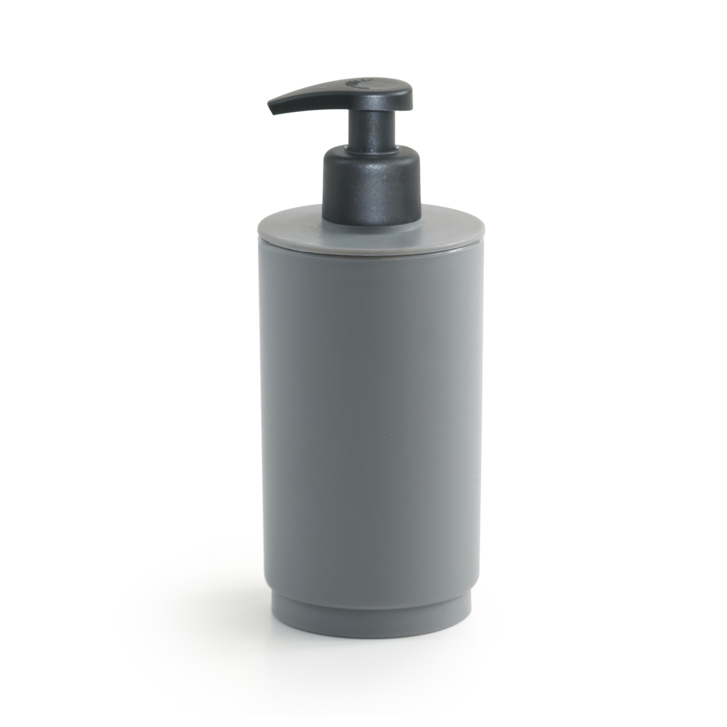 gedy-sharon-distributeur-de-savon-gris-mat-poser image 1