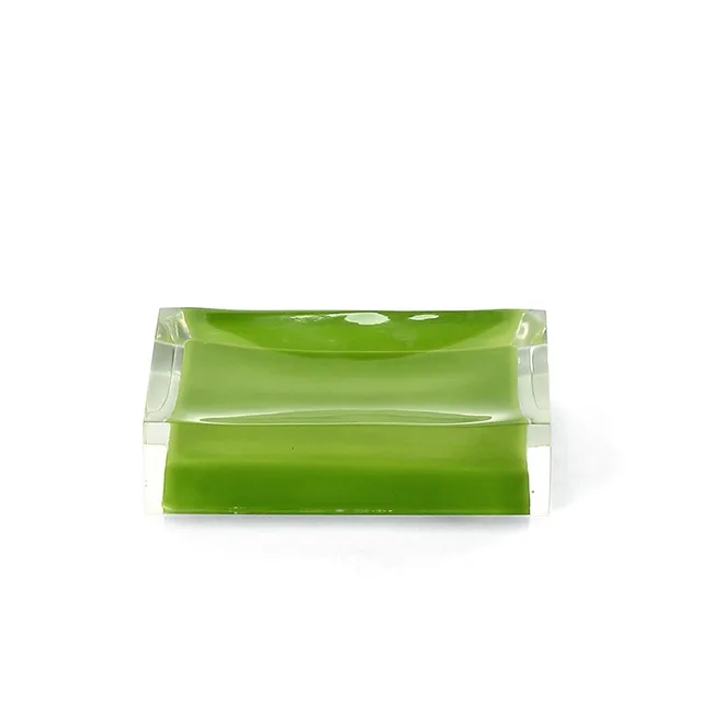 gedy-rainbow-porte-savon-vert-acide-poser image 1